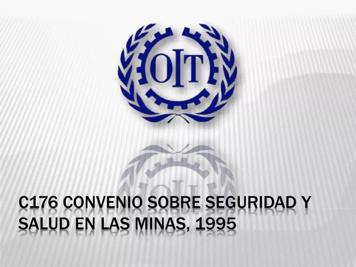 c176 convenio sobre seguridad y salud en las minas 1995