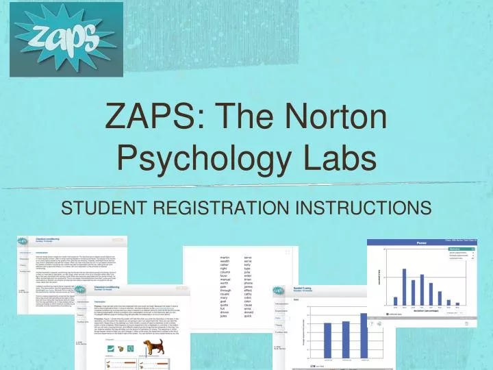 zaps the norton psychology labs