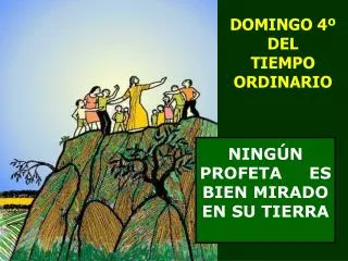 DOMINGO 4º DEL TIEMPO ORDINARIO