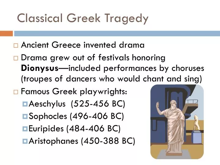 classical greek tragedy