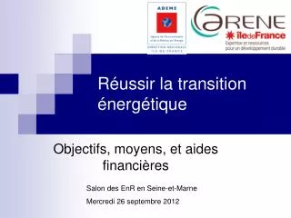 r ussir la transition nerg tique