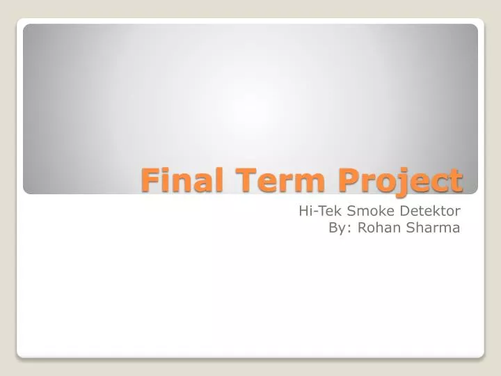 final term project