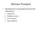 Moisture Transport - slide 1
