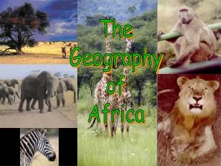 The Geography of Africa