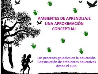 ambientes de aprendizaje una aproximaci n conceptual
