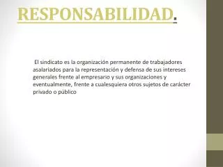 concepto constituci n y responsabilidad