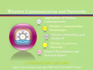 Wireless Communication and Networks