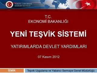 yatirimlarda devlet yardimlari 07 kas m 2012