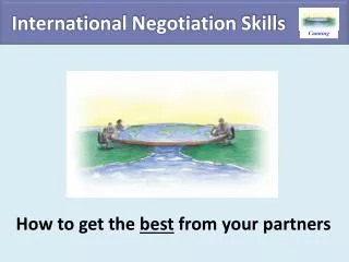 International Negotiation Skills