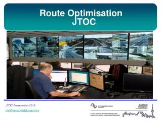 Route Optimisation JTOC