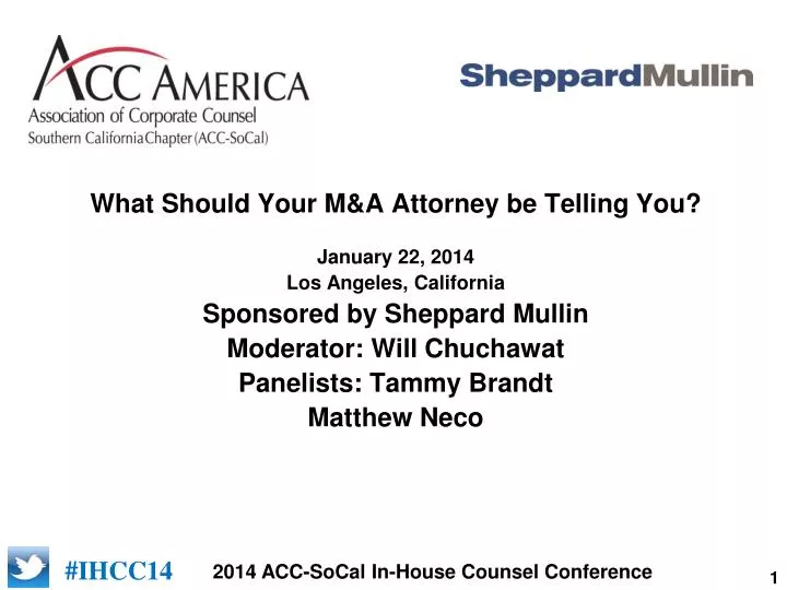 what should your m a attorney be telling you