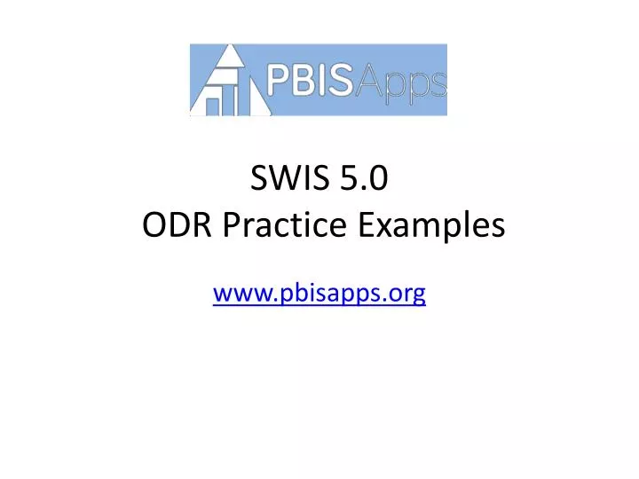 swis 5 0 odr practice examples