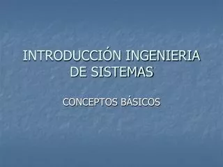 introducci n ingenieria de sistemas