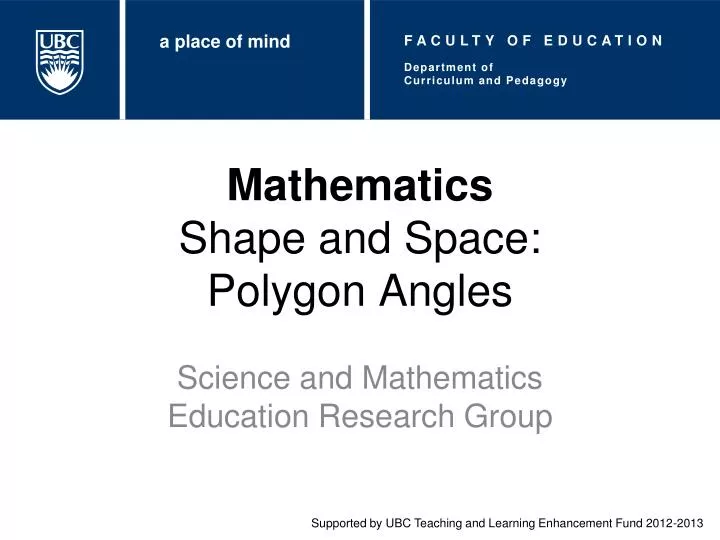mathematics shape and space polygon angles