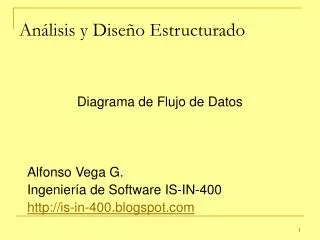 an lisis y dise o estructurado