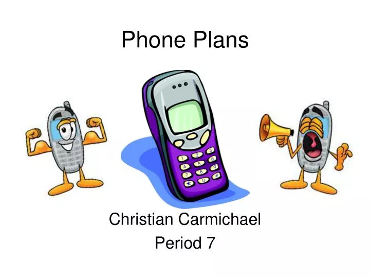 phone plans