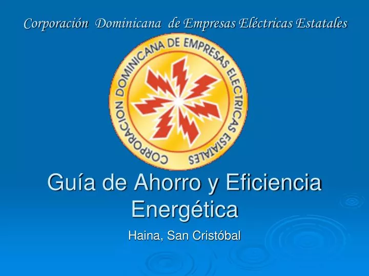 gu a de ahorro y eficiencia energ tica