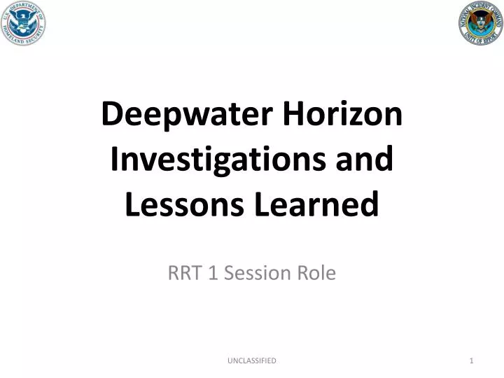 deepwater horizon investigations and lessons learned