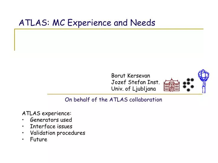 atlas mc experience and needs