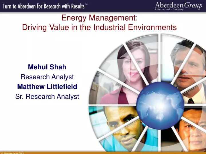 energy management driving value in the industrial environments