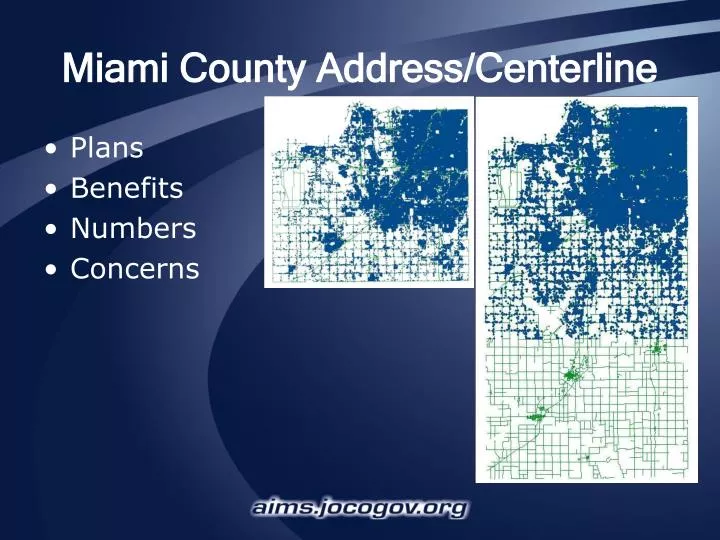 miami county address centerline