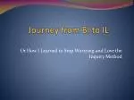 Journey from BI to IL - slide 1