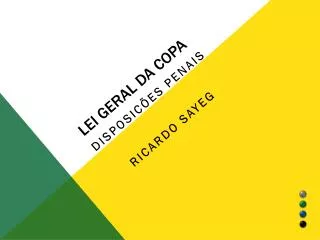 lei geral da copa