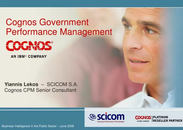 cognos government performance management