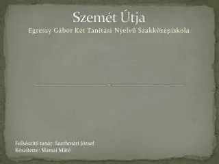 szem t tja