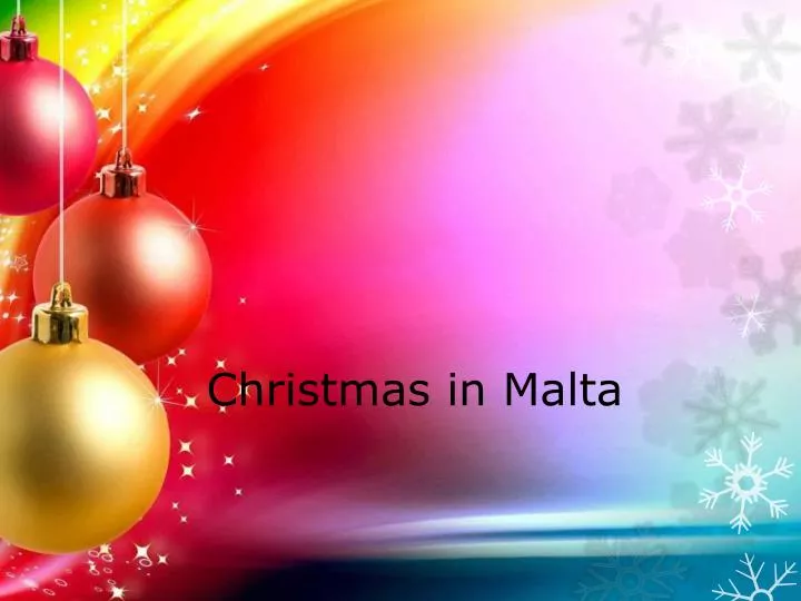 christmas in malta