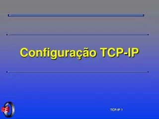 configura o tcp ip