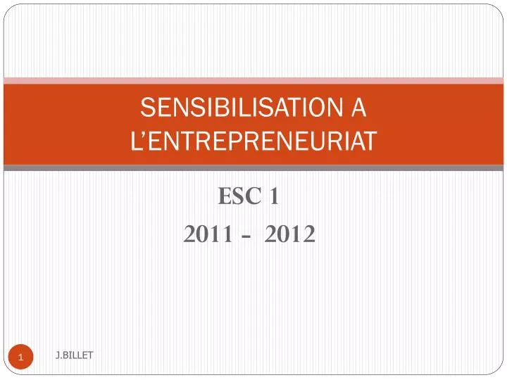 sensibilisation a l entrepreneuriat