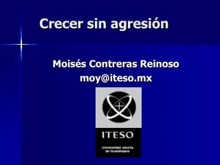 crecer sin agresi n