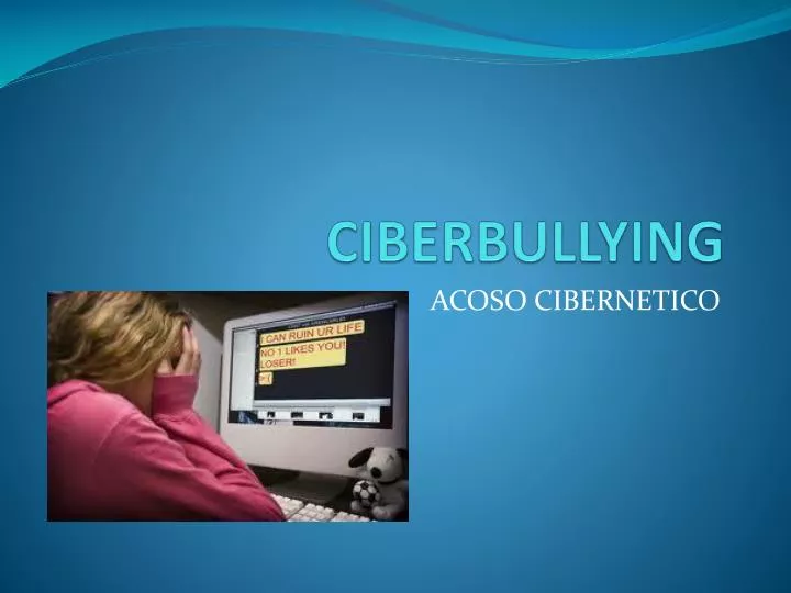 ciberbullying