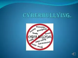 cyberbullying