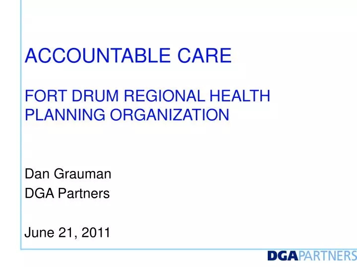 accountable care fort drum regional health planning organization