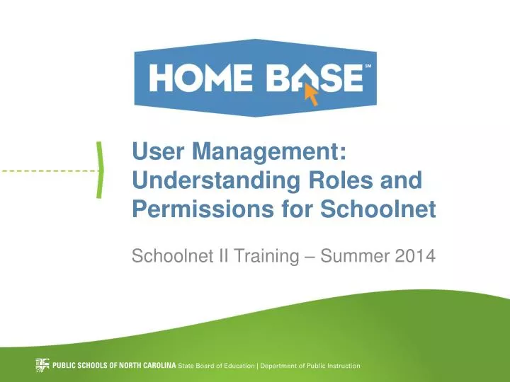 user management understanding roles and permissions for schoolnet