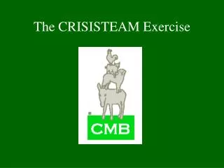 The CRISISTEAM Exercise