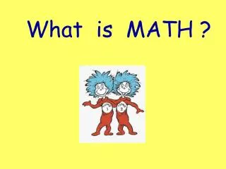 What is MATH ?