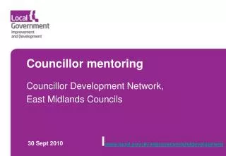 Councillor mentoring