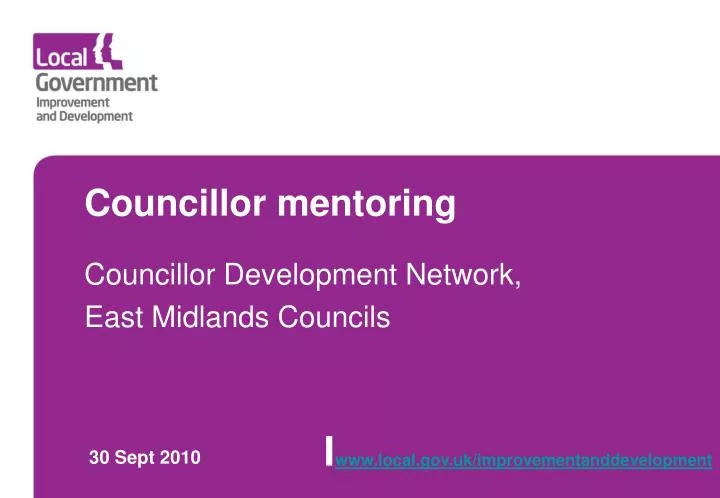 councillor mentoring