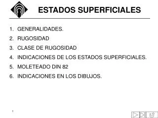 estados superficiales