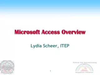Microsoft Access Overview