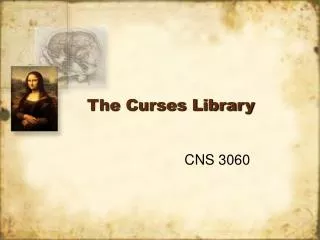 The Curses Library