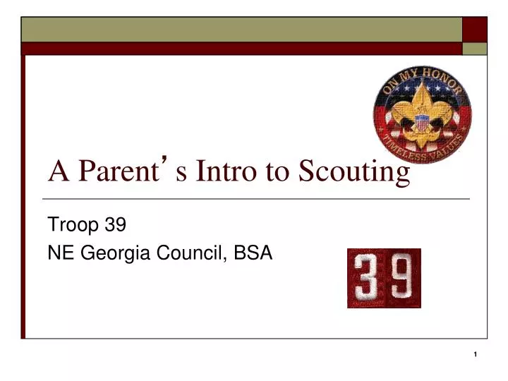 a parent s intro to scouting