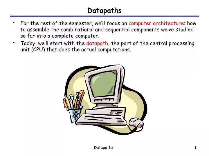 datapaths