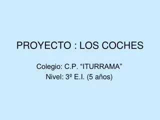 proyecto los coches
