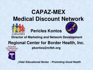 CAPAZ-MEX Medical Discount Network
