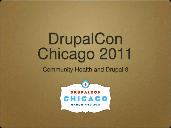 drupalcon chicago 2011