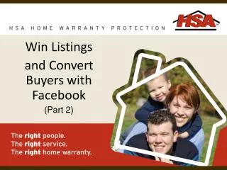 Win Listings and Convert Buyers with Facebook (Part 2)